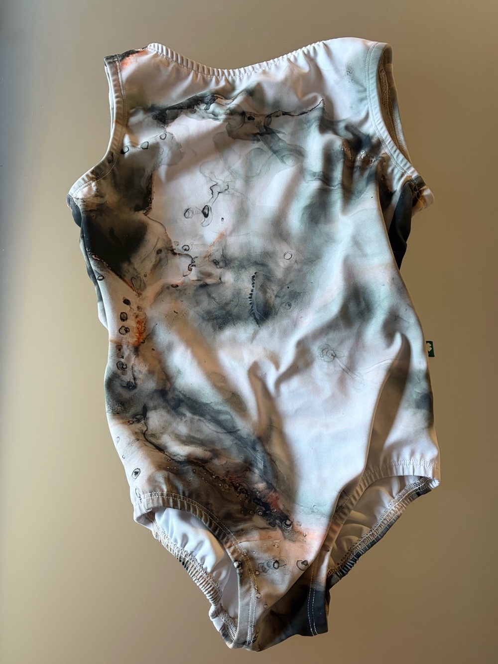 Luckyleo marble print leotard